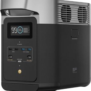 EF ECOFLOW DELTA 2 Tragbare Powerstation 1024Wh, Solargenerator erweiterbarer Kapazität bis zu 3kWh, für Camping, Wohnmobile